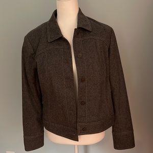 Olsen Europe Gray Wool jacket size 8